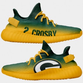 NFL X Yeezy Boost Packers Mason Crosby Green Shoes