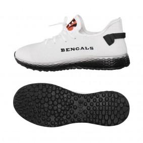 Men's Cincinnati Bengals Gradient Sole Knit Sneakers