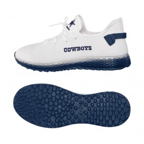 Men's Dallas Cowboys Gradient Sole Knit Sneakers