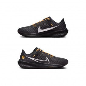 Unisex Pittsburgh Steelers Nike Anthracite Zoom Pegasus 40 Running Shoes